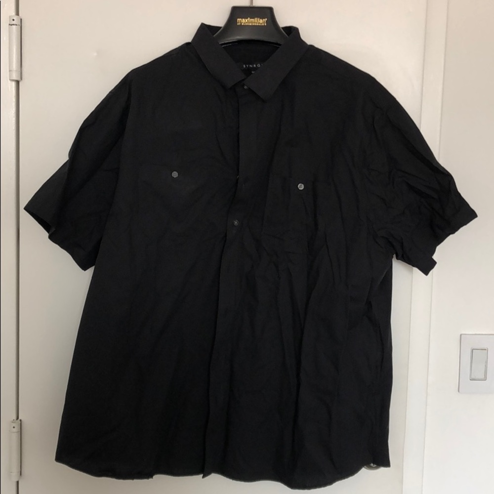 Black half sleeve shirt